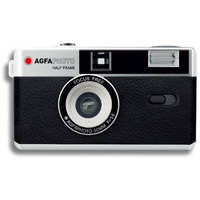 AGFA Agfaphoto Half Frame 35mm Kompakt fényképezőgép - Fekete