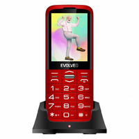 Evolveo Evolveo EasyPhone XO Dual SIM Mobiltelefon - Piros
