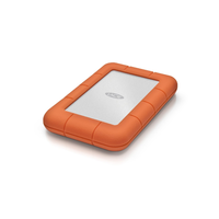 Seagate LaCie 2TB Rugged Mini USB 3.0 Külső SSD - Narancssárga