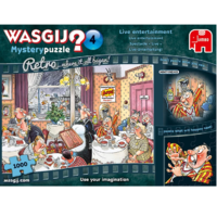 Jumbo Jumbo Wasgij Retro Mystery 4 Élő szórakoztatás - 1000 darabos puzzle