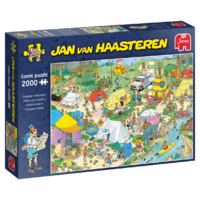 Jumbo Jumbo Jan van Haasteren Kemping az erdőben - 2000 darabos puzzle
