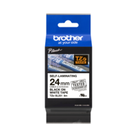 Brother Brother TZE-SL251 P-touch szalag 24mm / 8m - Fehér alapon fekete (Önlamináló)