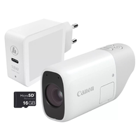 Canon Canon PowerShot Zoom Essential Kit Digitális fényképezőgép - Fehér