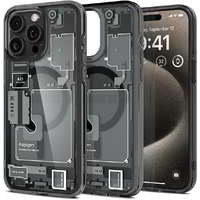 Spigen Spigen Ultra Hybrid Apple iPhone 15 Pro Magsafe Zero One Tok - Fekete