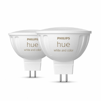 Philips Philips Hue LED Izzó 6.3W 400lm 4000K MR16 - Meleg fehér/Színes