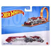 Mattel Mattel Hot Wheels Track Stars Rad Rider Rig autó - Piros/Ezüst