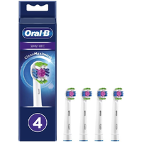 Oral-B Oral-B EB18-4 3D Elektromos fogkefe pótfej - Fehér (4db)