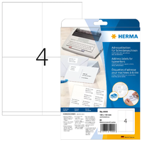 HERMA Herma 105x42 mm Címke Írógépekhez és kézi címkézéshez (80 címke / csomag)