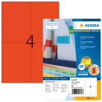 HERMA Herma 105x148 mm Címke tintasugaras és lézer nyomtatóhoz (400 címke / csomag)