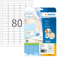 HERMA Herma 35,6x16,9 mm Címke tintasugaras és lézer nyomtatóhoz (2000 címke / csomag)