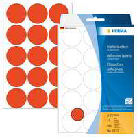 HERMA Herma 32 mm átmérőjű Jelölő pötty piros (480 cimke / csomag)