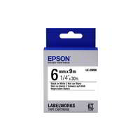 Epson Epson LK-2WBN szalag 6mm / 9m - Fehér alapon fekete