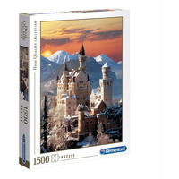 Clementoni Clementoni High Quality Collection - Neuschwanstein-kastély - 1500 darabos puzzle