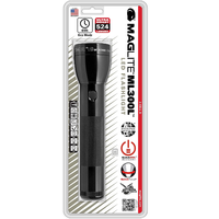 Maglite Maglite ML300L 2 D-Cell Zseblámpa - Fekete