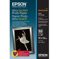 Epson Epson C13S041943 Ultra Glossy 100 x 150mm Fotópapír (50db / csomag)