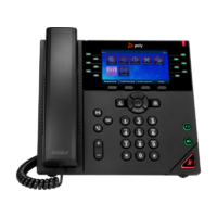 HP HP Poly OBi VVX 450 VoIP Telefon + PoE - Fekete