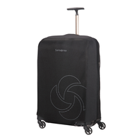 Samsonite Samsonite Global Keményfedeles négykerekű bőrönd - Fekete