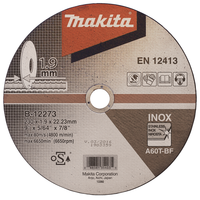 Makita Makita B-12273 A60T Inox vágótárcsa - 230mm