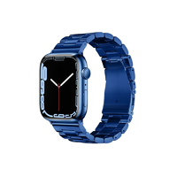 Forcell Forcell FA10 Apple Watch Fém szíj 38/40/41mm - Kék