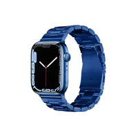 Forcell Forcell FA10 Apple Watch Fém szíj 42/44/45/49mm - Kék