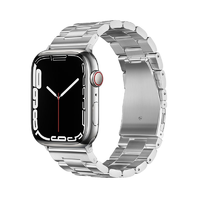 Forcell Forcell FA10 Apple Watch Fém szíj 42/44/45/49mm - Ezüst