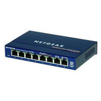 Netgear NETGEAR Switch 8x1000Mbps GS108GE Prosafe Fém ház