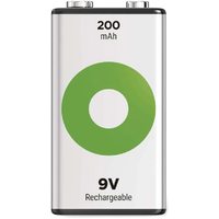 GP GP ReCyko 200mAh 9v NiMH 9V Tölthető elem (1db/csomag)