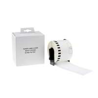 White Box White Box (Brother DK22205) Festékszalag 62mm / 30,48m - Fehér alapon fekete