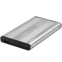 Qoltec Qoltec 51871 2.5" USB 3.0 Külső HDD/SSD ház - Ezüst