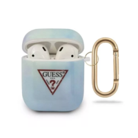 Guess Guess Tie & Dye Collection Apple AirPods Tok - Kék