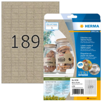 HERMA Herma 25.4x10 mm Címke tintasugaras és lézer nyomtatóhoz (3780 címke / csomag)