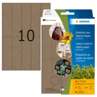 HERMA Herma 20x75mm Címke tintasugaras és lézer nyomtatóhoz (240 címke / csomag)