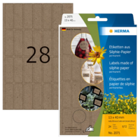 HERMA Herma 13x40 mm Címke tintasugaras és lézer nyomtatóhoz (672 címke / csomag)