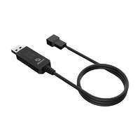 Akasa Akasa CBFA10 USB-A - 4 pin Táp Adapter 0.6m - Fekete