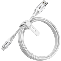 OtterBox OtterBox Premium USB-A apa - USB-C apa 2.0 Adat és töltő kábel - Fehér (2m)