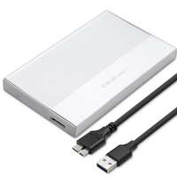 Qoltec Quoltec 52278 2,5" USB 3.0 Külső HDD/SSD ház - Ezüst
