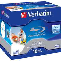 Verbatim Verbatim BD-R írható két rétegű Blu-Ray lemez 50GB (10db/csomag)