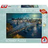 Schmidt Spiele Schmidt Spiele Thomas Kinkade Studios: Hold Manhetten felett - 2000 darabos puzzle