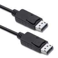 Qoltec Quoltec 50372 DisplayPort 1.2 - DisplayPort 1.2 Kábel 1.5m - Fekete