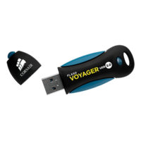 Corsair Corsair 64GB Voyager USB 3.0 Víz-, ütésálló pendrive - Fekete/kék