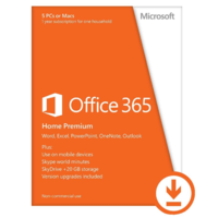 Microsoft Microsoft Office 365 Home Premium ESD (5 PC / 1 év)