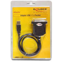 Delock Delock USB 1.1 - Párhuzamos LPT port Adapter kábel 0.8m