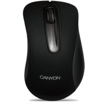 Canyon CANYON Mouse CNE-CMS2 (Wired, Optical 800 dpi, 3 btn, USB), Black