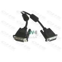 Wiretek WIRETEK kábel DVI monitor Összekötő 3m, Male/Male, Dual Link, Árnyékolt