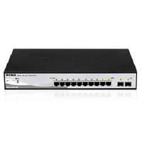 D-link D-Link DGS-1210-10 10-Portos Gigabit Smart Managed Switch - Fekete