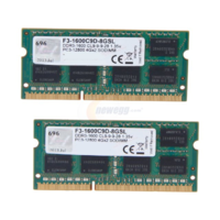G.Skill G.Skill 8GB /1600 Standard DDR3L SoDIMM Memória KIT