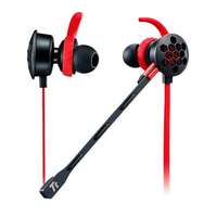 Thermaltake TT Esports Isurus Pro Headset - fekete/piros