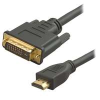 Valueline ValueLine / Nedis VLCP34800B30 HDMI - DVI kábel Gold M/M 3.0m