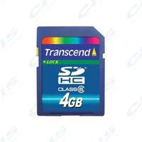 Transcend Transcend Memóriakártya SDHC 4GB CLASS 4