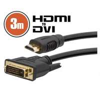 Value Value Monitor Jelkábel DVI- HDMI 3m